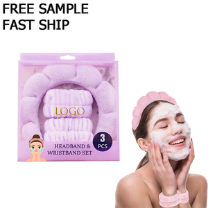 Fascia <span class=keywords><strong>per</strong></span> <span class=keywords><strong>Capelli</strong></span> Personalizzata con Logo <span class=keywords><strong>per</strong></span> Skincare, Fascia <span class=keywords><strong>per</strong></span> Trucco, Fascia <span class=keywords><strong>per</strong></span> Lavare il Viso, <span class=keywords><strong>Spugna</strong></span> <span class=keywords><strong>per</strong></span> Bagno, Fascia in Morbido Tessuto <span class=keywords><strong>Spugna</strong></span> <span class=keywords><strong>per</strong></span> Skincare - Product Image 1