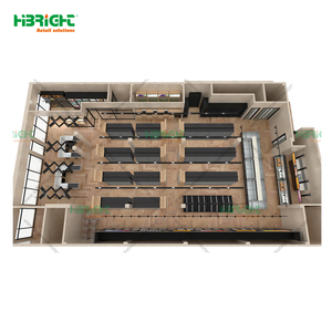 Highbright Solución Integral para Equipamiento de Tiendas: Estantes de Madera y Metal y Refrigerador de Exhibición de Ahorro Energético - Product Image 1