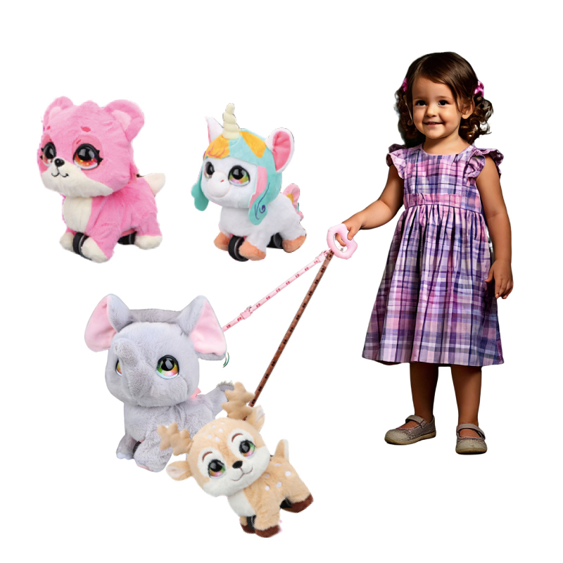 Lucky <strong>Toys</strong> Walking <strong>Dog</strong> <strong>Toy</strong> Walking and Barking <strong>Robot</strong> <strong>Dog</strong> Electronic Plush Puppy <strong>Toy</strong> for Kids Age 3-6