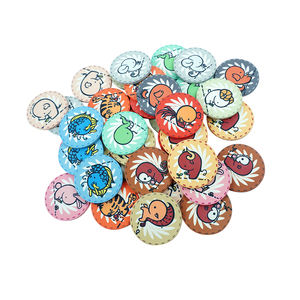 رقائق بوكر كرتونية مخصصة للكازينو ، رقائق بوكر سيراميك 39 رمز اللعبة مع فئة رقائق بوكر تنافسية احترافية - Product Image 6