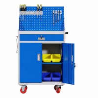 Serrures à clé pour portes doubles, chariot à outils, capacité de charge 300 kg, personnalisable OBM/OEM/ODM, garantie 3 ans, verrouillage à 3 points pour protéger les objets de valeur