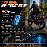 Vélo Électrique Fatbike Juliet Eahora 250W avec Pneus Larges pour la Ville et le Transport – Entrepôt UE