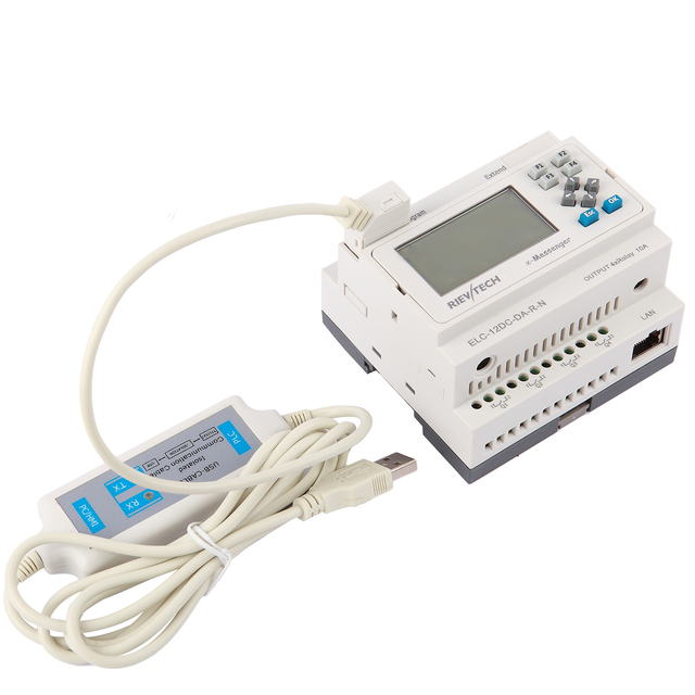 USB Cable for Programmable Logic Controller Automation Accessories for PLC USB Download Cable Between PC and Logic CPU Units