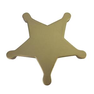 Palline Antistress Personalizzate con Logo a Forma di <span class=keywords><strong>Distintivo</strong></span> da <span class=keywords><strong>Sceriffo</strong></span>, Giocattoli Promozionali per Alleviare l'Ansia, Gadget Aziendali, Esercizio per le Mani da Ufficio - Product Image 3