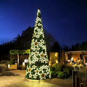 Luxury Outdoor <b>Christmas</b> <b>Tree</b> with <b>LED</b> Lights for Theme Parks Resorts Shopping Centers and Winter Festival Attractions - Product Image 1