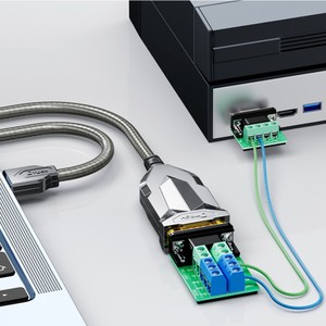 Dtech iot5079a 1.8M <span class=keywords><strong>USB</strong></span> Nam để <span class=keywords><strong>RS232</strong></span> RS485 TTL nam áo giáp cổng nối tiếp thiết bị chuyển đổi cáp - Product Image 2