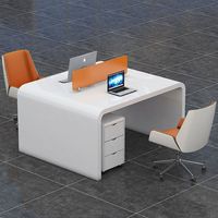 Mobilier de bureau modulaire moderne d'usine direct poste de travail bureau 6 places bureau de poste de travail à vendre