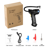 Pompe à air électrique rechargeable numérique Portable ABS compresseur d'air de voiture automatique moniteur de pression des pneus gonfleurs de pneus sans fil