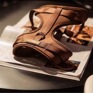 OEM Customizable PVC <b>Dog</b> <b>Harness</b> Set Adjustable 5pcs Pet Collar and Leash Waterproof <b>Small</b> Size <b>for</b> Walking - Product Image 6