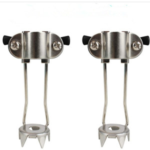 Punta per bastone da neve in metallo resistente, accessorio antiscivolo per bastoni, ricambio per stampelle - Product Image 1