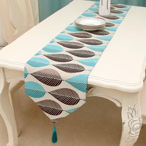 <span class=keywords><strong>Chemin</strong></span> <span class=keywords><strong>de</strong></span> <span class=keywords><strong>Table</strong></span> en Polyester <span class=keywords><strong>de</strong></span> <span class=keywords><strong>Style</strong></span> campagnard américain, top <span class=keywords><strong>de</strong></span> <span class=keywords><strong>Table</strong></span> en Polyester avec une petite feuille colorée - Product Image 2