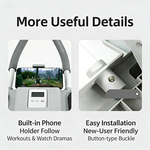 Rouleau abdominal de niveau professionnel avec retour automatique et base large pour une stabilité pendant les mouvements dynamiques - Product Image 3