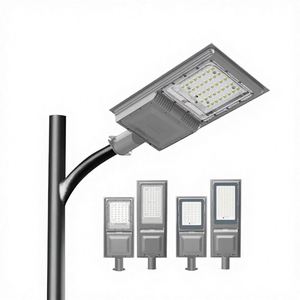 Lampadaire solaire LED intégré pour jardin extérieur, solution d'éclairage écologique IP65 - Product Image 4