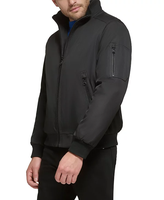 Personnalisation en usine Blousons aviateur coupe-vent classique de haute qualité avec fermeture éclair sur le devant coupe régulière Ripstop Streetwear MA1 pour hommes