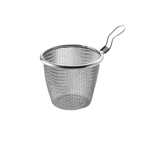 Passoire à fondue en acier inoxydable à mailles fines, design suspendu, pour la cuisson des nouilles et la friture - Product Image 3