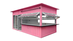 متجر بار حاوية فاخر 20 قدمًا للمنزل للوجبات السريعة - Product Image 5