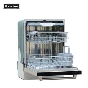 Lave-vaisselle encastrable Hyxion Factory en acier inoxydable 24 pouces 120V, capacité 14 couverts, lave-vaisselle de comptoir 24 pouces pour la maison - Product Image 4