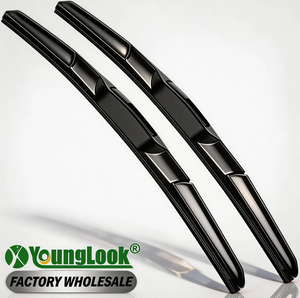 Limpiaparabrisas Híbrido de Calidad OEM con Doble Goma de 18-24 Pulgadas para Uso en Nieve/Lluvia en Roadster, MOQ 100, RoHS - Product Image 1