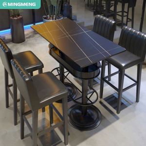 Wholesale Indoor Bar Chair Set Cheap Restaurant Furniture for Bar <b>Club</b> Bar Stool KTV Chair Sets - Product Image 4