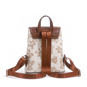 Mochila de Doble Color para Mujer, Estilo Oso con Hebillas Metálicas, Bolsas Personalizadas, Bolsa de Diseño - Product Image 6