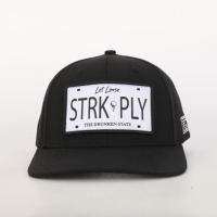 Casquette de baseball personnalisée avec patch tissé pour la pêche en plein air, la plage, les voyages décontractés