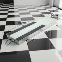 Plancher de danse LED interactif à musique de piano à changement de couleur RVB extérieur commercial pour jardin marché parc