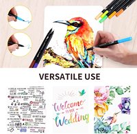 Bview Art – ensemble de 72 marqueurs d'art pour enfants avec sac de transport