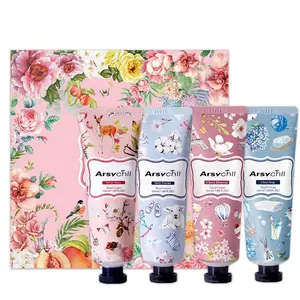 Private Label Natural Organic Moisturizing Noursging Hand Care Products Best Hand Lotion Cream Set For Dry Hands