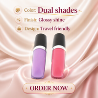 Gloss à lèvres mat personnalisé, fournisseur de gloss à lèvres holographique pour femmes, marque privée, échantillon gratuit