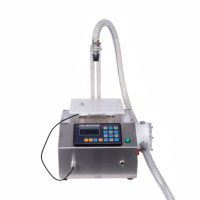 Machine de remplissage semi-automatique à pesée pour liquides visqueux : savon liquide, shampoing, miel, pâte de sésame, huile comestible, colle