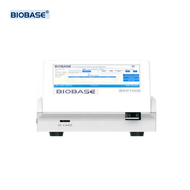 Biobase analisador de fluorescência e imunosso, analisador de teste de hormônios bkp1000