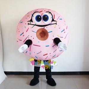 MOQ 1 pezzo su misura cibo tema mascotte <span class=keywords><strong>Costume</strong></span> da Dessert personalizzato Pancake cibo cioccolato ciambella negozio di <span class=keywords><strong>Costume</strong></span> mascotte - Product Image 5