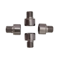 Baut Titanium GR5 1/4-28*6.8mm Berkualitas Tinggi Kepala Silinder Baut Soket Hex Harga Pabrik Sekrup Allen Kepala Cup