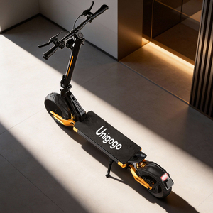 สกู๊ตเตอร์พับได้ Unigogo M1 ระยะไกลสำหรับในเมือง พร้อมระบบกันสะเทือน ความเร็วสูงสุด 60 กม./ชม. - Product Image 1