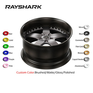 ล้อฟอร์จ RS Custom 5 ก้าน 2 ชิ้น หุ้มคาร์บอนไฟเบอร์ 5x112 5x130 สำหรับ M3 G80 M4 Taycan S - Product Image 4