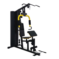 Tour de musculation pour tout le corps, station simple, multi, triple, 3 stations, machine d'exercice de gym à domicile, commerciale, multi-stations avec banc de musculation