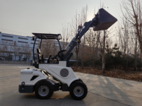 Chargeuse sur pneus électrique HAIJU HJ620E 100% électrique, capacité de charge 500kg 800kg, batterie au plomb-acide, télescopique, ROPS FOPS pour l'agriculture