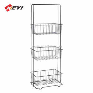 Superventa, promoción <span class=keywords><strong>usada</strong></span>, cesta de alambre de metal móvil, estante de exhibición, <span class=keywords><strong>estantería</strong></span> de supermercado a la <span class=keywords><strong>venta</strong></span> - Product Image 3