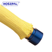 Manguito de cable trenzado Kevlar retardante de llama de alta temperatura HosePal, protector de manguera, protección para militares