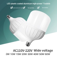 Ampoule LED Super Lumineuse en Aluminium à Haute Puissance 60W Économe en Énergie, Culot E14/E27 pour Utilisation au Bureau