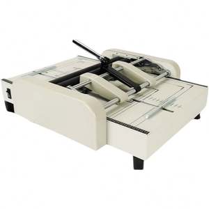 เครื่องเย็บและพับหนังสืออัตโนมัติแบบตั้งโต๊ะ ขนาด A4/A3 ใช้กาวไฟฟ้า สำหรับเย็บเล่มหนังสือขนาดเล็ก - Product Image 2
