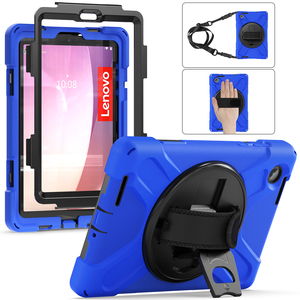 Étui robuste antichoc pour tablette <span class=keywords><strong>Lenovo</strong></span> <span class=keywords><strong>Tab</strong></span> M8 Gen <span class=keywords><strong>4</strong></span> TB-300FU <span class=keywords><strong>8</strong></span> pouces 2023, housse en silicone épaisse pour enfants avec sangle d'épaule et poignée - Product Image 4