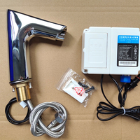 HY-175A Huiyi pont monté robinet d'eau intelligent capteur de contrôle complet robinet acceptable automatique robinet de bassin sans contact laiton en gros