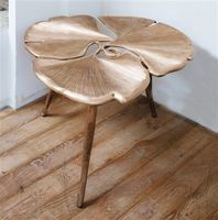 Table basse de style loft industriel rétro aviateur antique de luxe en acier inoxydable durable avec chaise pour salon