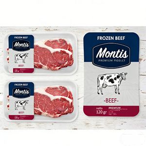 Etiquetas Adhesivas Impermeables de Grado Alimenticio Personalizadas para Supermercados, Carne, Res, Mariscos, Productos Frescos - Product Image 4