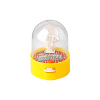 Mini console de jeu de bureau, jouet d'interaction parent-enfant, machine de tir au doigt pour la maternelle, mini basket-ball portable en plastique