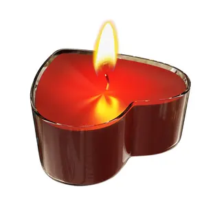 Velas de Baja Temperatura con Diseño de Corazón y Redondo - Product Image 1