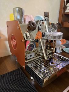 Cafetera Wigomat W12, cafetera italiana semiautomática de doble caldera W16, cafetera comercial E61 de cobre puro - Product Image 3