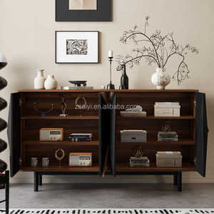 Les meubles AIYI présentent un <span class=keywords><strong>buffet</strong></span> de <span class=keywords><strong>buffet</strong></span> antique classique en bois de chêne récupéré - Product Image 4