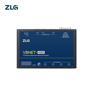 Analizador de Ethernet Automotriz Gigabit de 4 Canales ZLG VBNET-4302, 2 Canales CAN FD, 4 Canales 100/1000BASE-T1 - Product Image 1